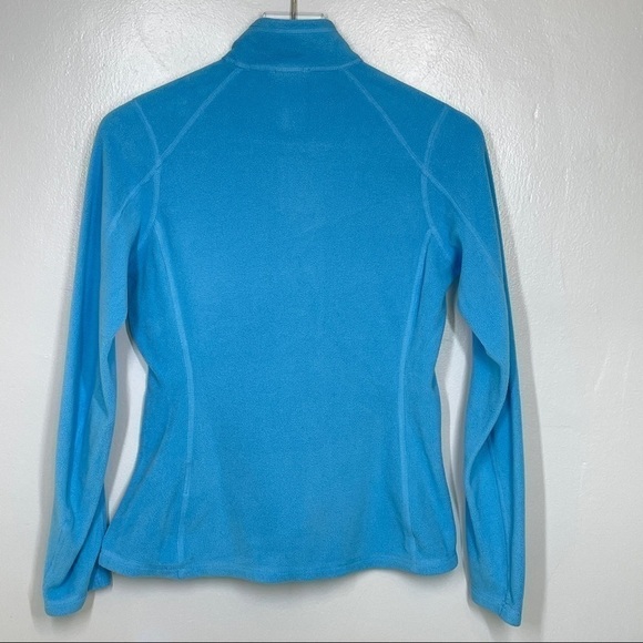 The North Face 1/4 Zip Lightweight Turquoise Fleece Pullover Size XS - Picture 2 of 12